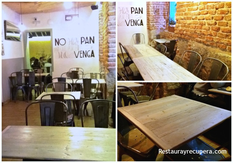 Como hacer una mesa con palets - Restaura y Recupera